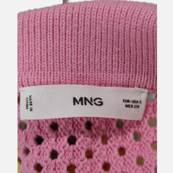 EUC Mango 2 piece Crochet Top Skirt Set - Picture 6 of 10